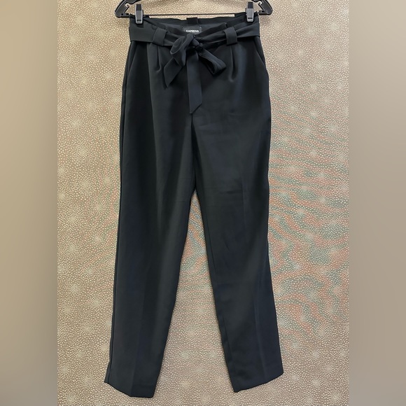 Express Pants - 🔥🔥🔥Express Black Tie Waisted Trousers Pants